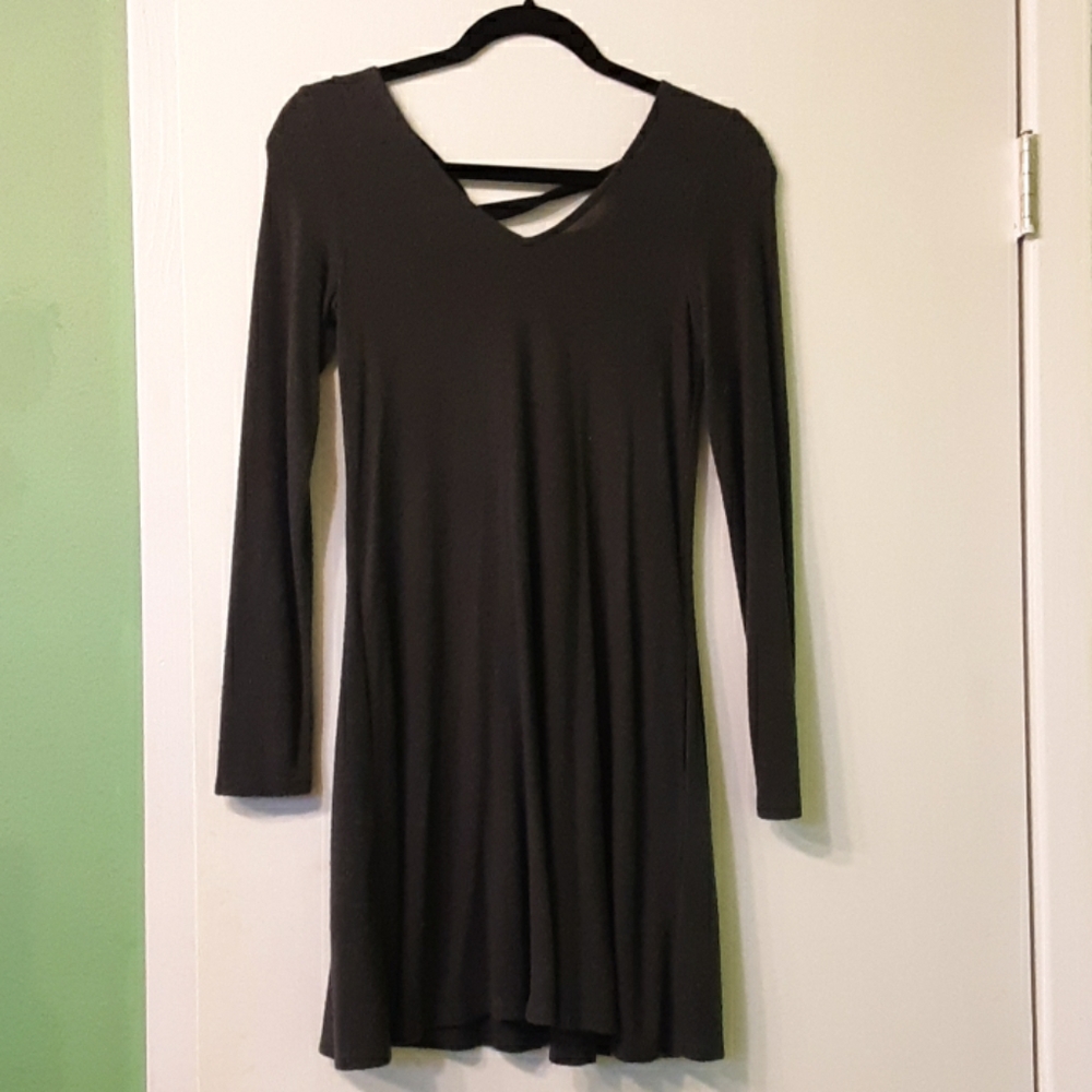 Cotton lace back dress